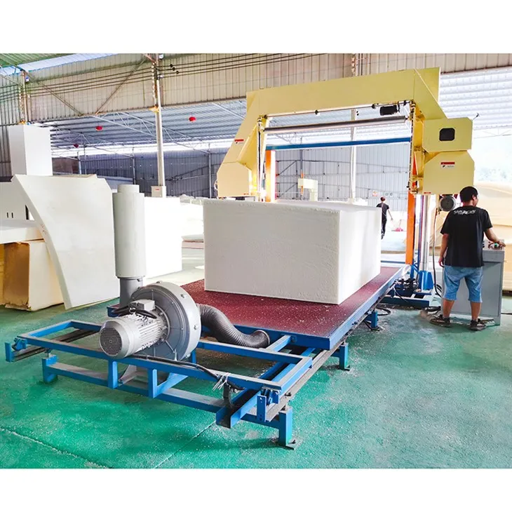 Matrasblokschuimsnijmachine